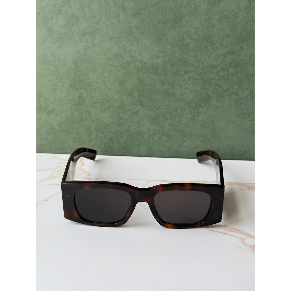 NEW Saint Laurent SL654 Sunglasses in Havana Brown $545 - Picture 5 of 8